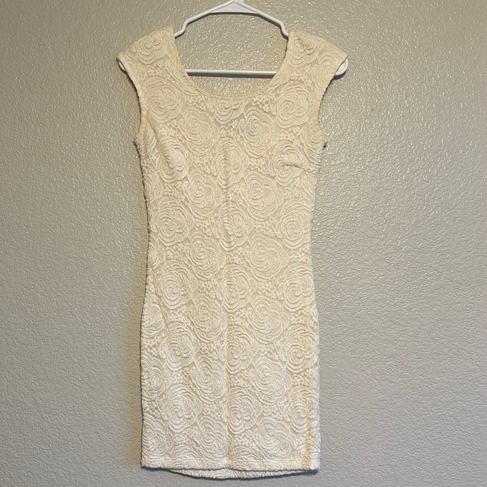 Cream Dress